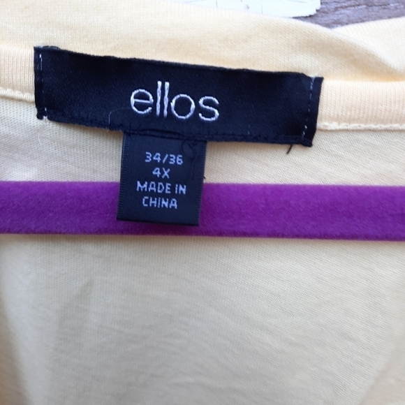 🌟 Ellos shirt plus size 34/36 4X - Picture 4 of 5